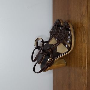 Women's Michael Kors Leather Heels